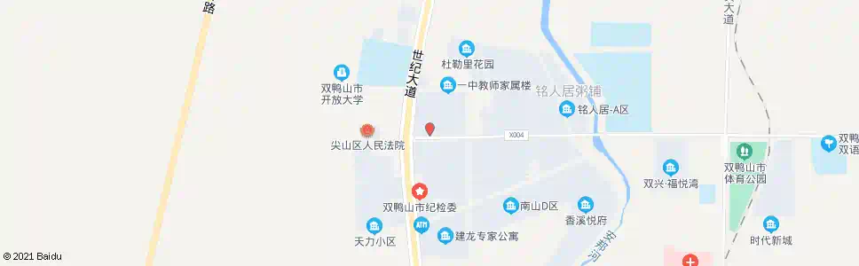双鸭山银苑小区_公交站地图_双鸭山公交_妙搜公交查询2025