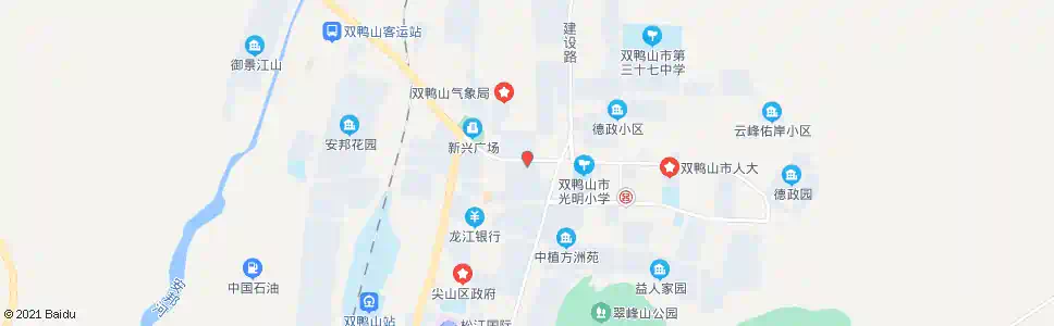 双鸭山冷建小区_公交站地图_双鸭山公交_妙搜公交查询2025