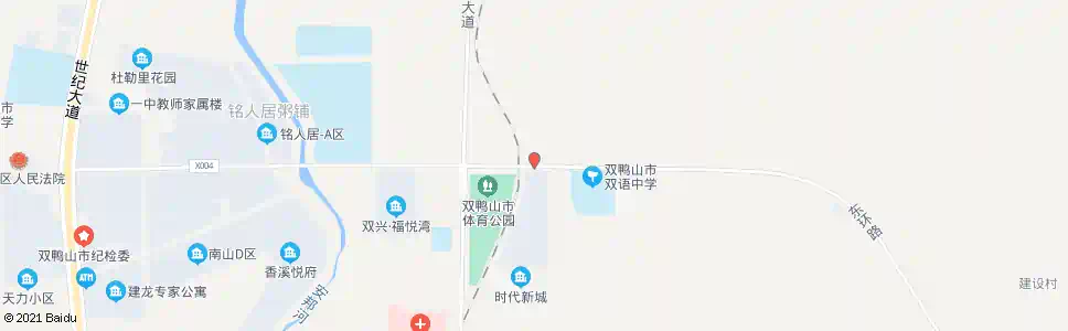 双鸭山东福大桥_公交站地图_双鸭山公交_妙搜公交查询2025