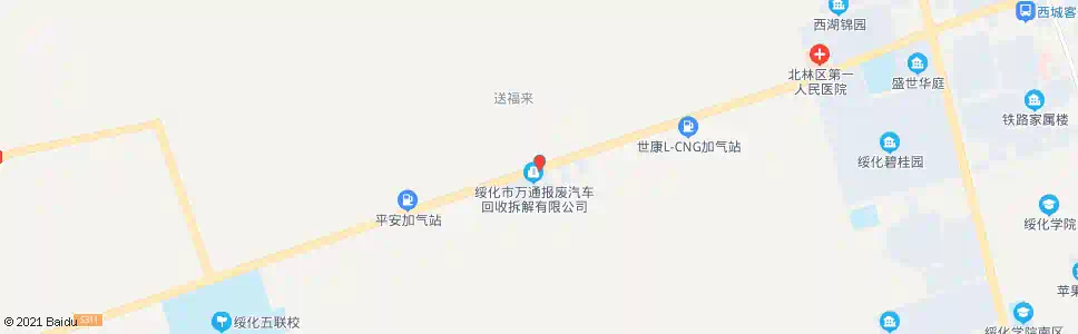 绥化四平二委_公交站地图_绥化公交_妙搜公交查询2025