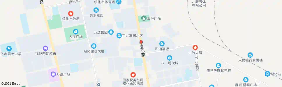 绥化地税局_公交站地图_绥化公交_妙搜公交查询2025