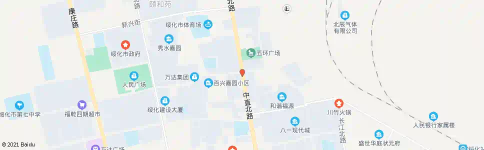 绥化军分区道口_公交站地图_绥化公交_妙搜公交查询2025