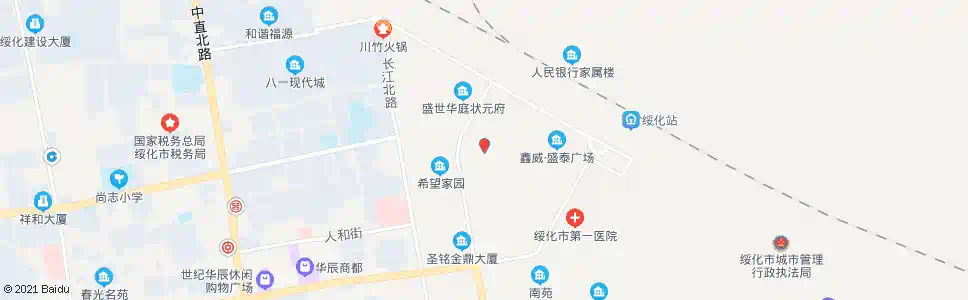 绥化市二中_公交站地图_绥化公交_妙搜公交查询2025