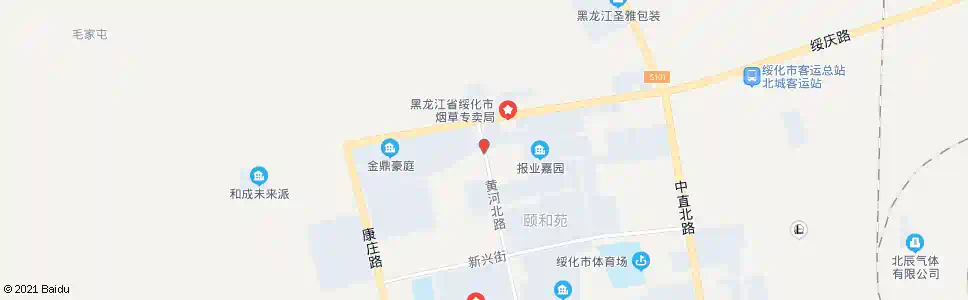 绥化星火道口_公交站地图_绥化公交_妙搜公交查询2025