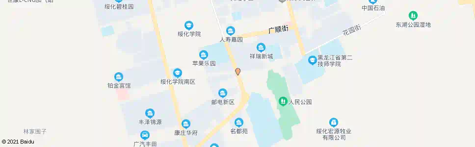 绥化邮政小区_公交站地图_绥化公交_妙搜公交查询2025