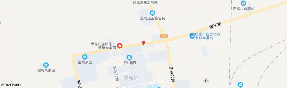 绥化农垦嘉园_公交站地图_绥化公交_妙搜公交查询2025