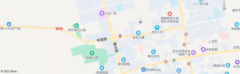 绥化和谐小区_公交站地图_绥化公交_妙搜公交查询2025