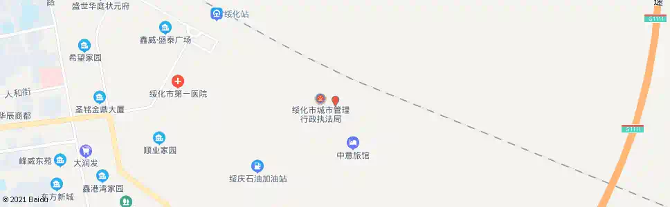 绥化三角线道口_公交站地图_绥化公交_妙搜公交查询2025