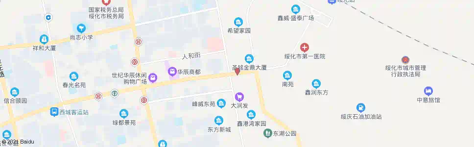 绥化四百_公交站地图_绥化公交_妙搜公交查询2025