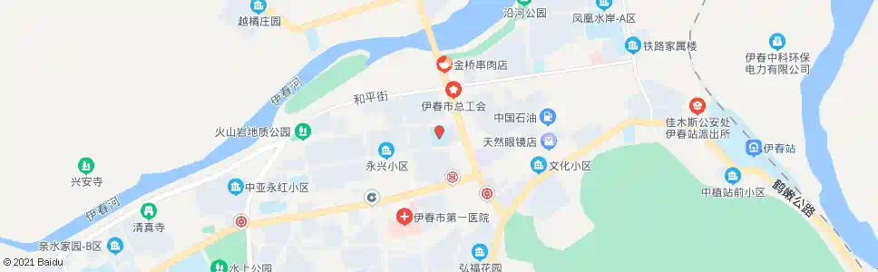 伊春丰林校_公交站地图_伊春公交_妙搜公交查询2025