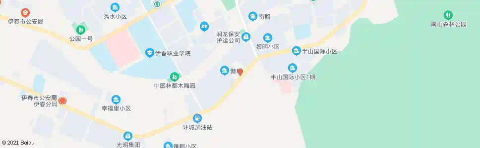伊春光明楼_公交站地图_伊春公交_妙搜公交查询2025
