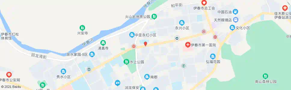 伊春少年宫_公交站地图_伊春公交_妙搜公交查询2025