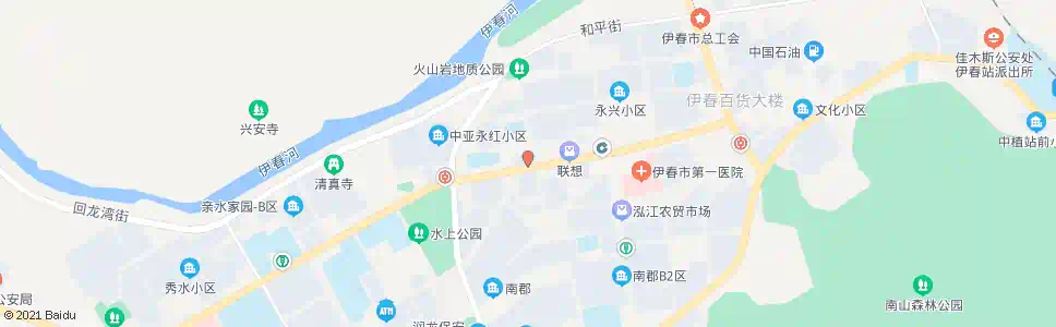 伊春农行大厦_公交站地图_伊春公交_妙搜公交查询2025