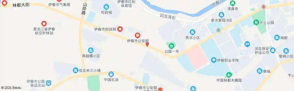 伊春防火中心_公交站地图_伊春公交_妙搜公交查询2025