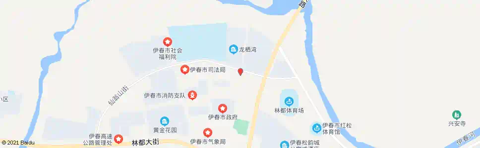 伊春星河湾_公交站地图_伊春公交_妙搜公交查询2025