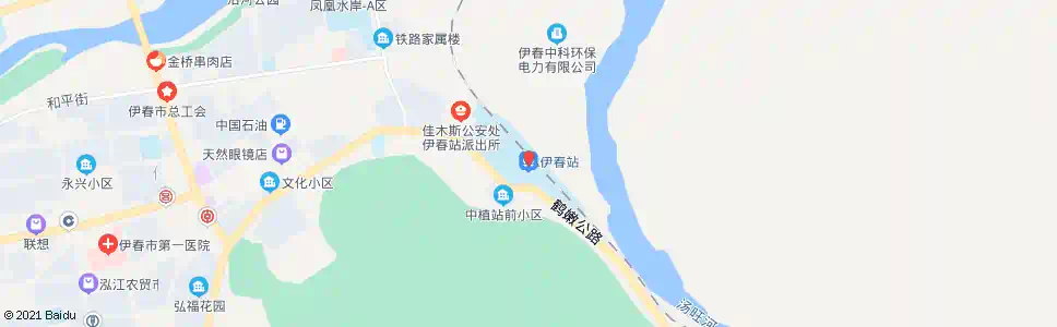 伊春火车站_公交站地图_伊春公交_妙搜公交查询2025