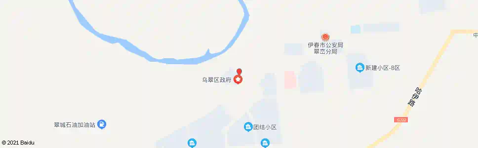 伊春翠峦区政府_公交站地图_伊春公交_妙搜公交查询2025