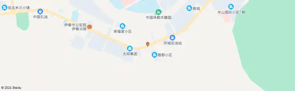 伊春青峰道口_公交站地图_伊春公交_妙搜公交查询2025