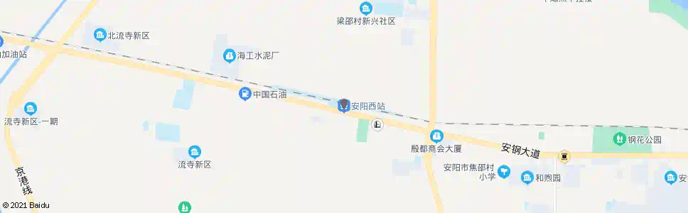 安阳西站_公交站地图_安阳公交_妙搜公交查询2025