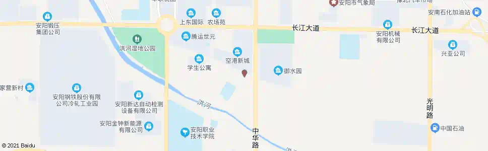 安阳金沙大道中华路口_公交站地图_安阳公交_妙搜公交查询2025