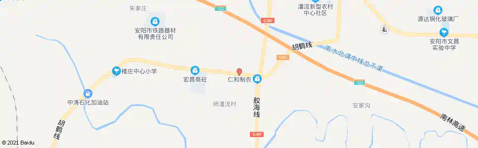 安阳李潘流_公交站地图_安阳公交_妙搜公交查询2025