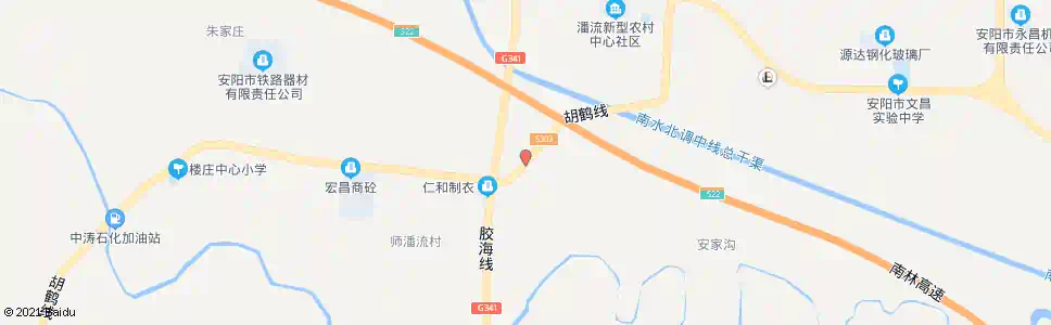 安阳羊毛屯_公交站地图_安阳公交_妙搜公交查询2025