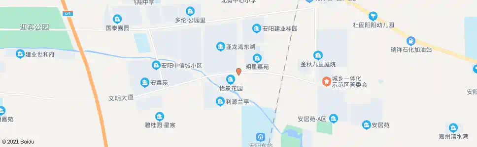 安阳海兴路文明大道路口_公交站地图_安阳公交_妙搜公交查询2025