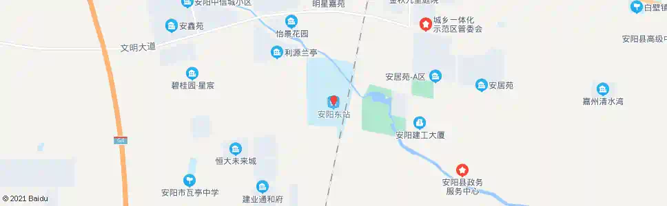 安阳高铁站_公交站地图_安阳公交_妙搜公交查询2025