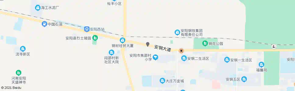 安阳焦邵村_公交站地图_安阳公交_妙搜公交查询2025