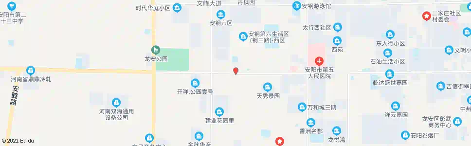 安阳西八里庄_公交站地图_安阳公交_妙搜公交查询2025