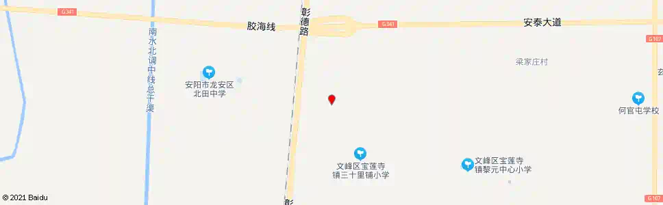 安阳三十里铺_公交站地图_安阳公交_妙搜公交查询2025
