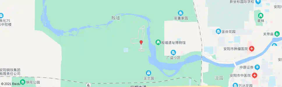 安阳殷墟博物苑_公交站地图_安阳公交_妙搜公交查询2025