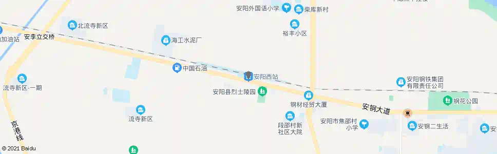 安阳北务西_公交站地图_安阳公交_妙搜公交查询2025