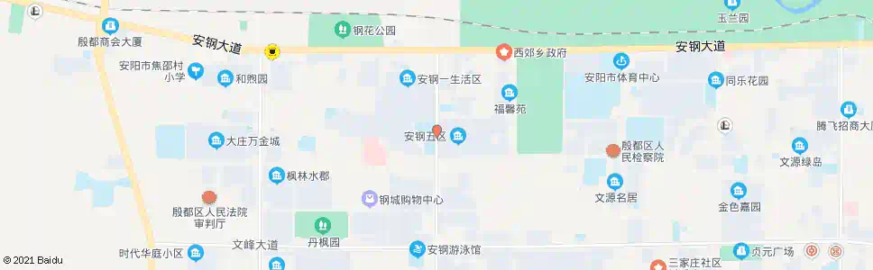 安阳安钢五区_公交站地图_安阳公交_妙搜公交查询2025