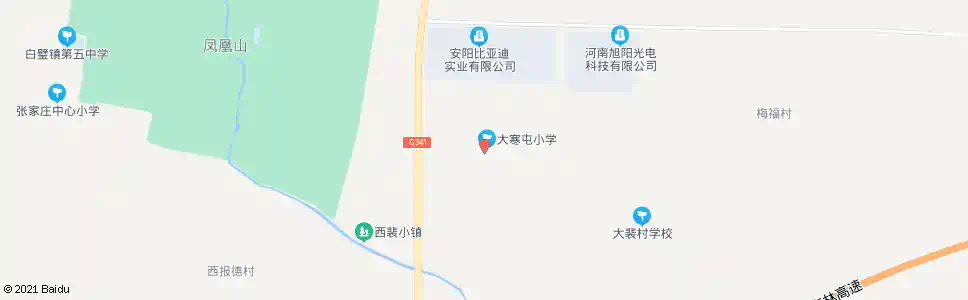 安阳大寒屯村_公交站地图_安阳公交_妙搜公交查询2025