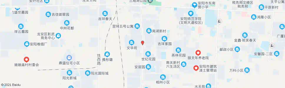 安阳教师小区_公交站地图_安阳公交_妙搜公交查询2025