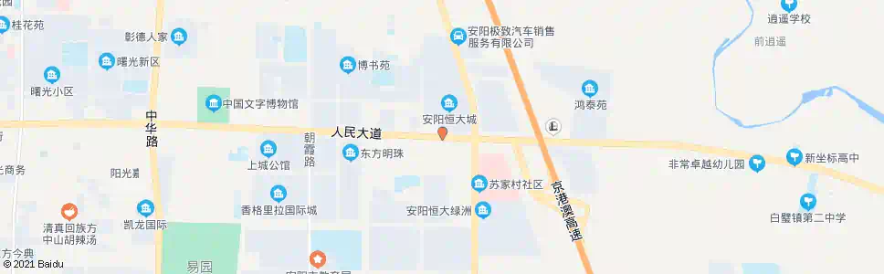 安阳汪家店_公交站地图_安阳公交_妙搜公交查询2025