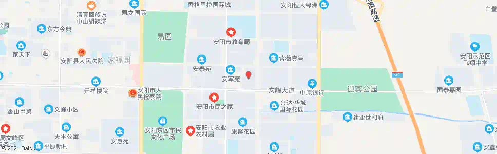 安阳市中级法院_公交站地图_安阳公交_妙搜公交查询2025