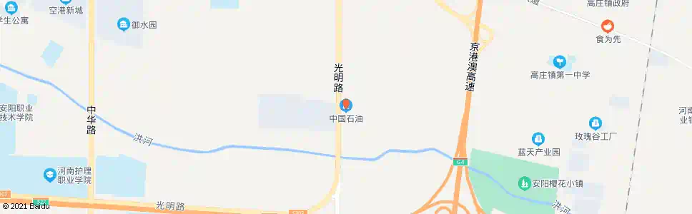 安阳石油公司_公交站地图_安阳公交_妙搜公交查询2025