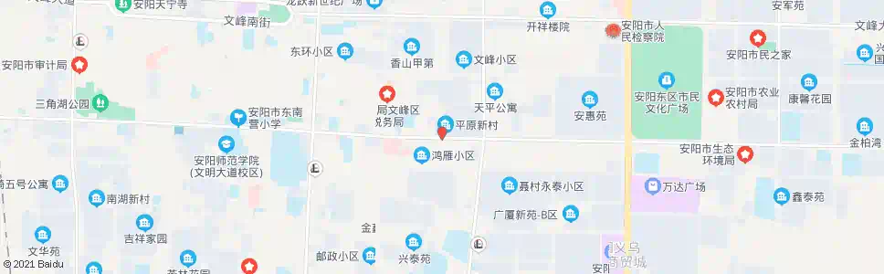 安阳统建楼_公交站地图_安阳公交_妙搜公交查询2025