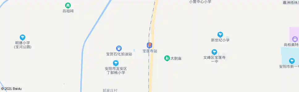 安阳宝莲寺_公交站地图_安阳公交_妙搜公交查询2025