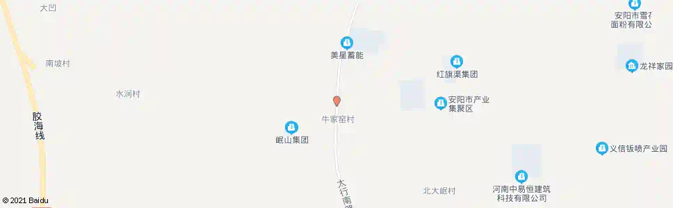 安阳牛家窖_公交站地图_安阳公交_妙搜公交查询2025