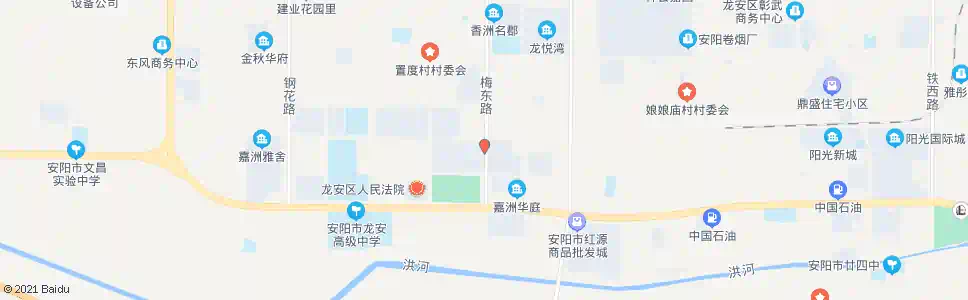 安阳龙安区政府_公交站地图_安阳公交_妙搜公交查询2025