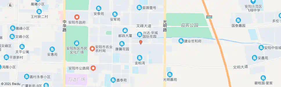 安阳华城国际_公交站地图_安阳公交_妙搜公交查询2025