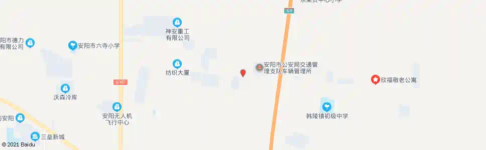 安阳驾管科_公交站地图_安阳公交_妙搜公交查询2025