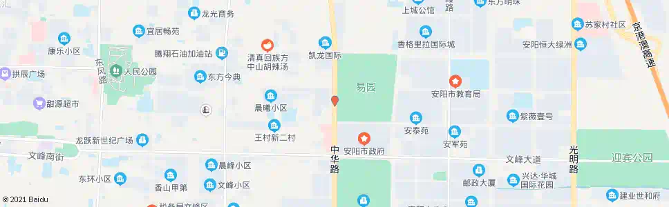 安阳易园_公交站地图_安阳公交_妙搜公交查询2025