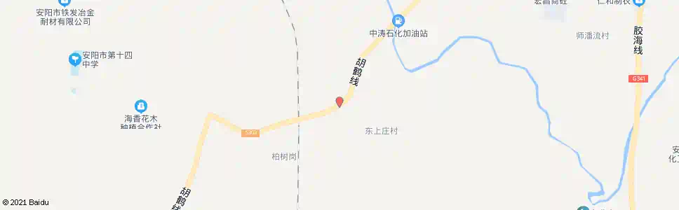 安阳东上庄_公交站地图_安阳公交_妙搜公交查询2025