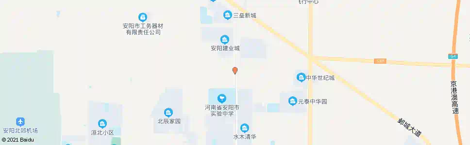 安阳侯家垒_公交站地图_安阳公交_妙搜公交查询2025