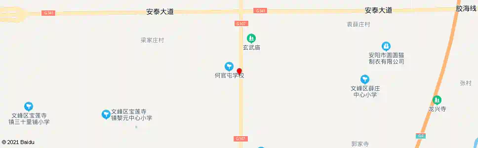 安阳何官屯_公交站地图_安阳公交_妙搜公交查询2025