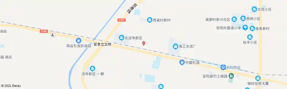 安阳西梁村_公交站地图_安阳公交_妙搜公交查询2025